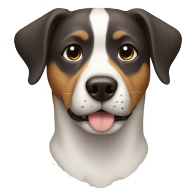 Dog breathing  sticker