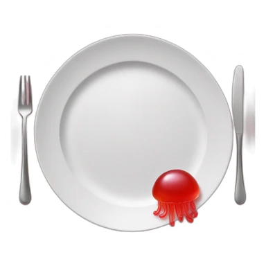 red-jelly-on-plate sticker