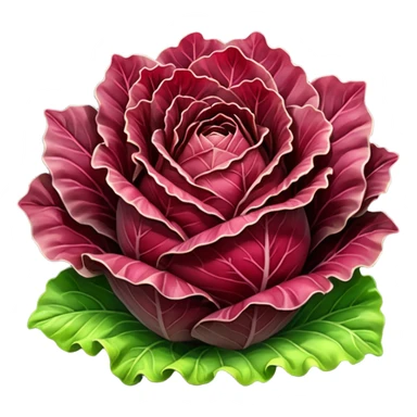 red lettuce sticker