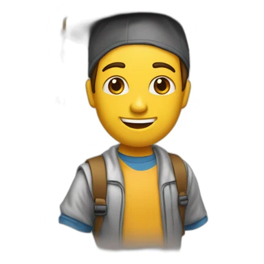 en camino a lograr metas de estudiante sticker