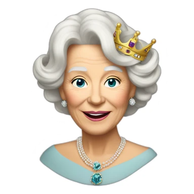 Queen Camilla sticker