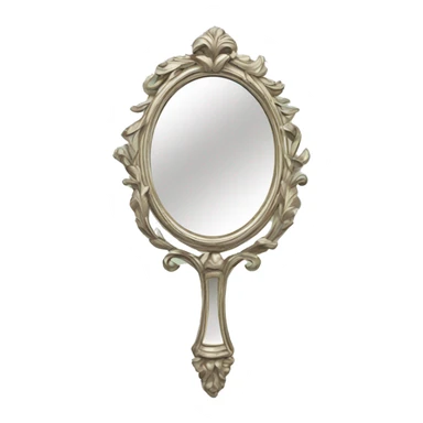 Vintage mirror  sticker