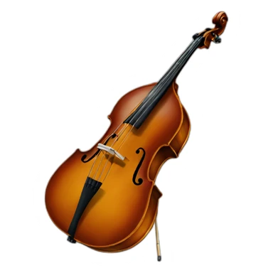 Double bass sticker