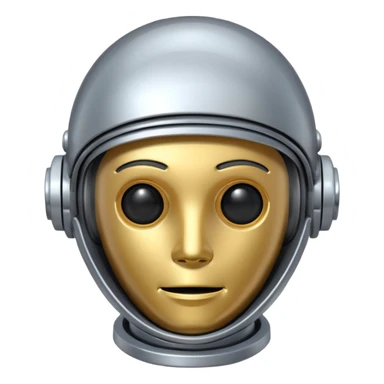 tête de robot cosomonaute sticker