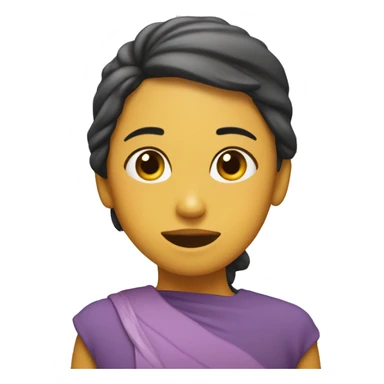 Chica con una gran sona  sticker