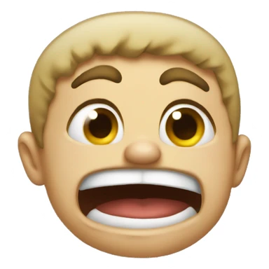 Disgust emoji sticker