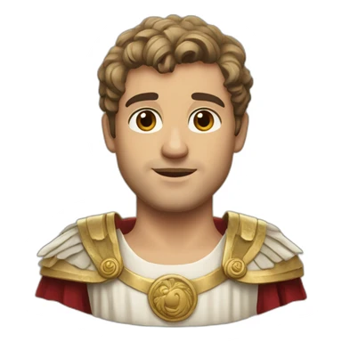 Paul Mescal handsome wearing roman clothes realistic sticker