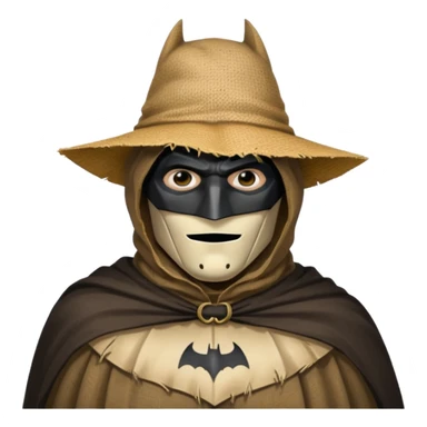 batman scarecrow sticker