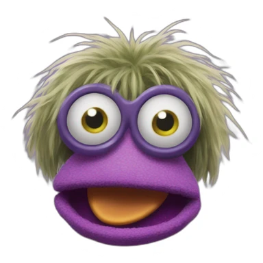 FRAGGLE cyclop sticker