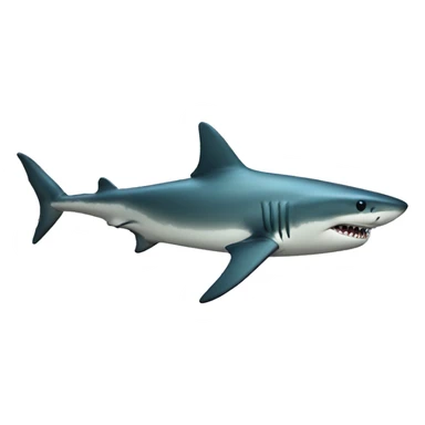 irradiated shark sticker