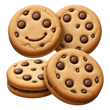 a pair of Cookie without Chocolate sticker