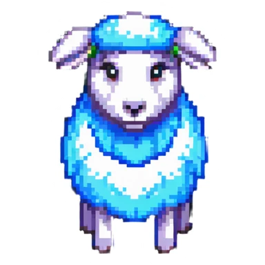 Minecraft sheep sticker