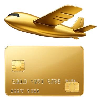 Carte crédit volante sticker