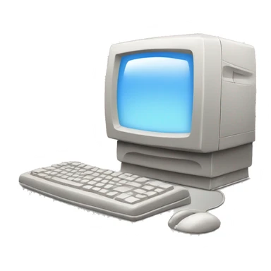 A personal computer ￼ sticker