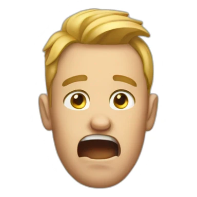 Slap on the head due to stupidity sticker