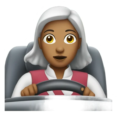 Nanny in the car sticker