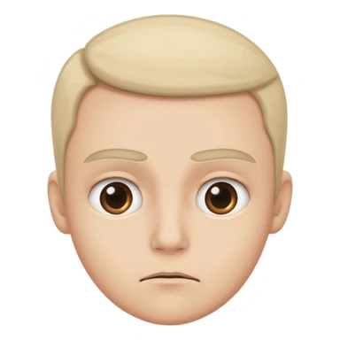 raising both eyebrows in incomprehension but not upset still sticker