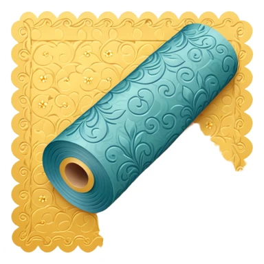 Roll of wallpaper sticker