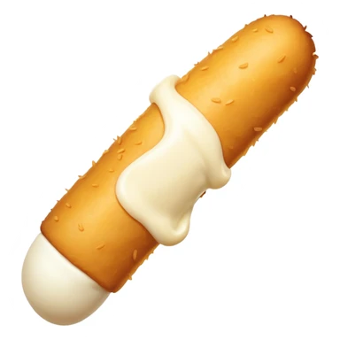 A mozzarella stick sticker