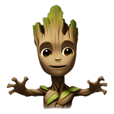 Groot gardians of galaxies sticker