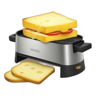 French raclette sticker