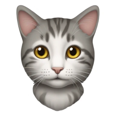 Un chat sur un cheal sticker