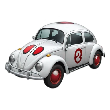 herbie the love bug sticker