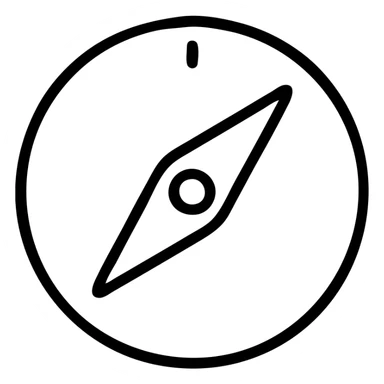 compass sticker
