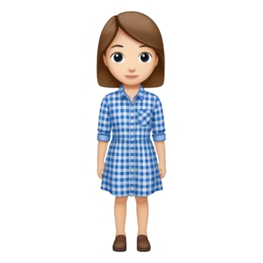 Camisa social XADREZ  sticker