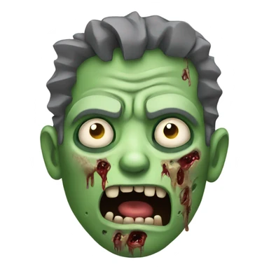 Sleepy zombie  sticker
