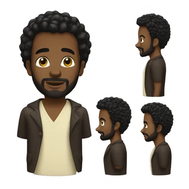 Negrito sticker