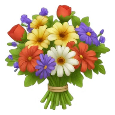 Flowers Bouquet armenian sticker