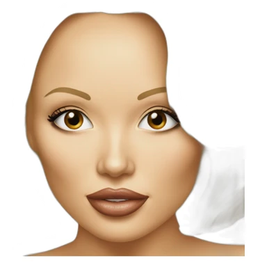 Pamela anderson that sends a kiss sticker