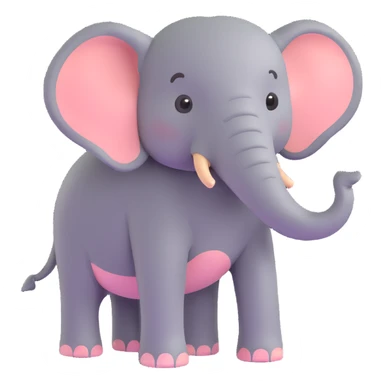 Elephant sticker