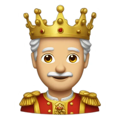 King of Belgium sticker