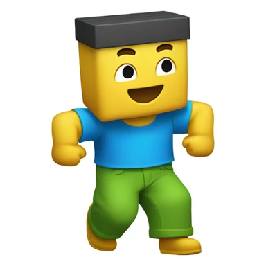 Roblox Noob sticker