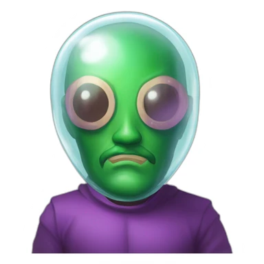 bubble glass mysterio Quentin Beck sticker