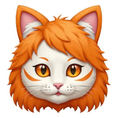 make a salmona with cat ears sticker