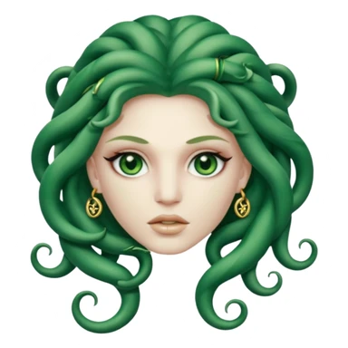 Medusa Versace sticker