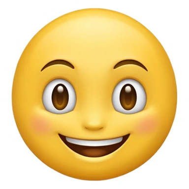 emoji with mischievous grin sticker