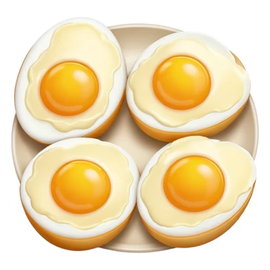 cooked eggs sticker
