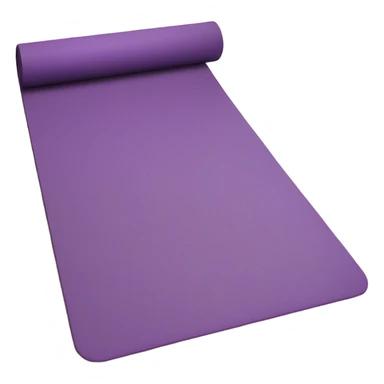 purple yoga mat sticker