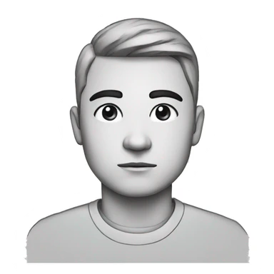 regret, line drawing sticker