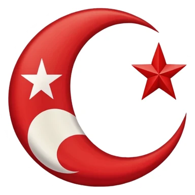 north cyprus flag sticker