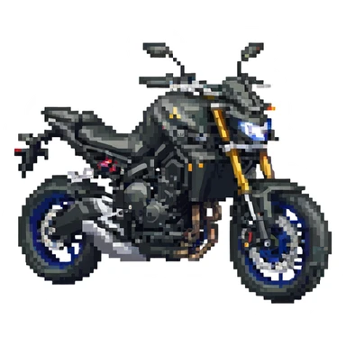 Yamaha MT09 motorcycle sticker
