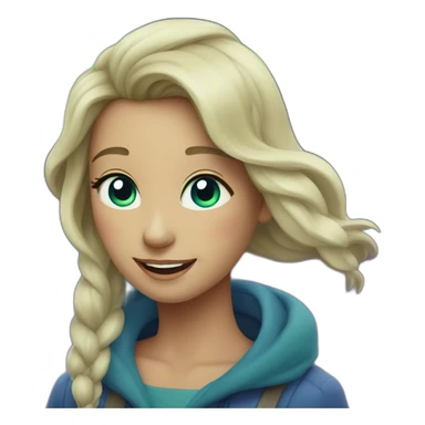 Aurora borealis sticker