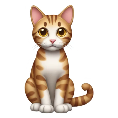 Tabby Cat Full Body sticker