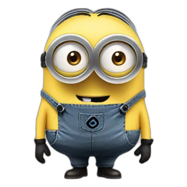 Minions saying bello sticker