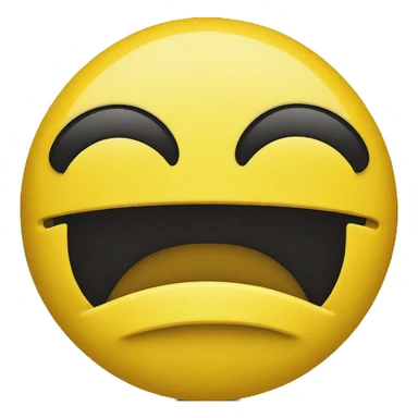 Yellow emoji face that is in love  sticker