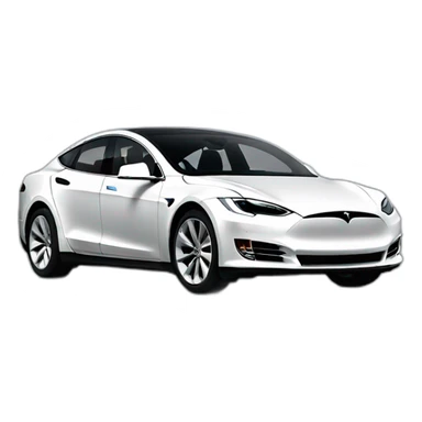Tesla car sticker